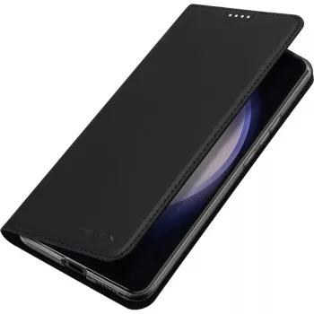 Nevox Vario Series - Funda tipo libro para Samsung Galaxy S25, negra