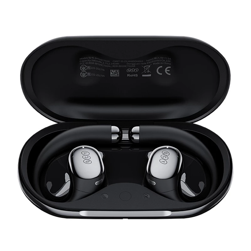 QCY Crossky R70 auriculares OWS, LDAC, IPX5, negros