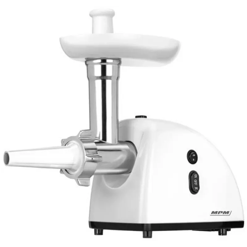 Picadora de carne MPM MMM-05 650 W acero inoxidable, blanca