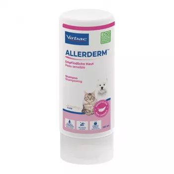 Champú VIRBAC AllerDerm para piel sensible de perros y gatos 250 ml