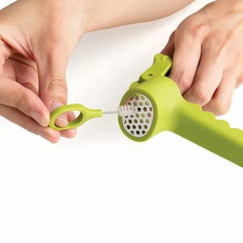 Prensaajos con mango Ototo Design Garligator verde plastico acero