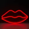 Luces de neón MANTA SNL61RGB LIPS RGB letrero decorativo con cambio de color, modelo SNL61RGB