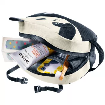 Neceser DEUTER Wash Bag Kids — polietersulfona (PES), 160×60×120 mm, negro/blanco