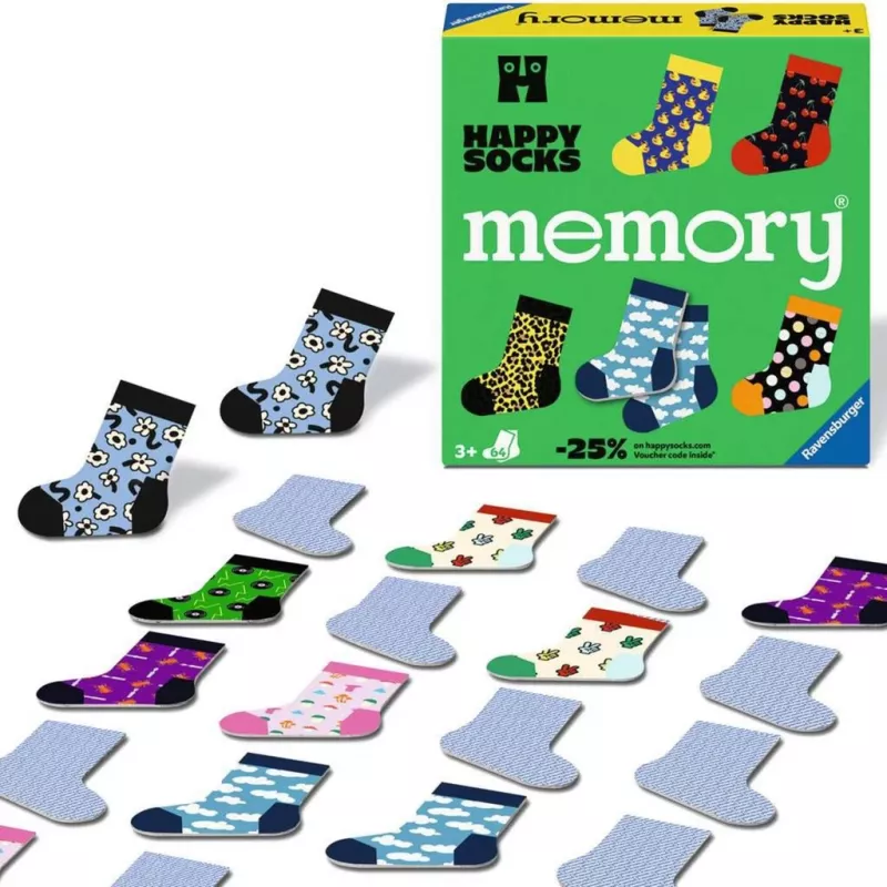memory Happy Socks, juego de memoria