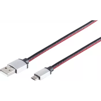 Cable USB S/CONN 14-50105 USB 2.0 2 m