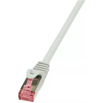 Logilink PrimeLine - cable de red - RJ-45 (M) - RJ-45 (M) - 1 m - SFTP, PiMF - CAT 6 - prensado, liso, libre de halógenos - gris (CQ2032S)