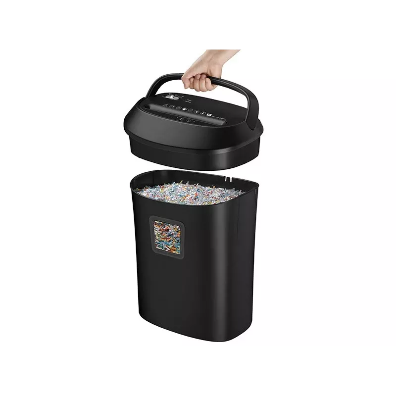 Destructora de documentos Tracer FileCrusher, negra