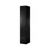 Armario ropero cama meble PAFOS 1D BASE 45×55.5×45 cm negro mate, 1 puerta