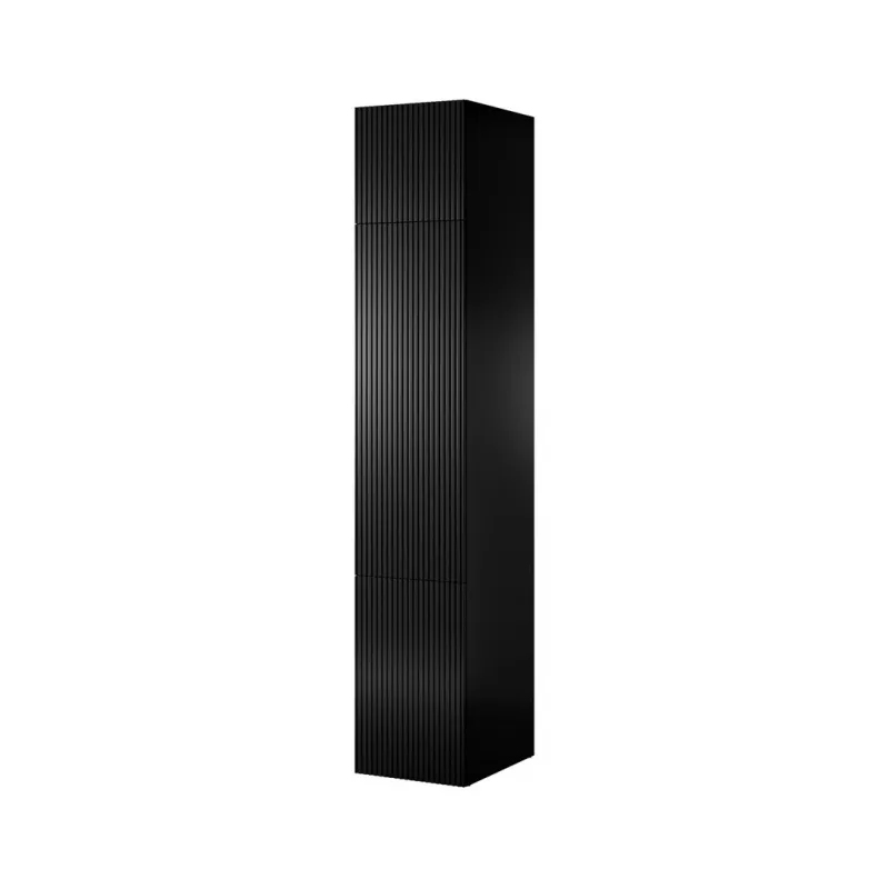 Armario ropero cama meble PAFOS 1D BASE 45×55.5×45 cm negro mate, 1 puerta