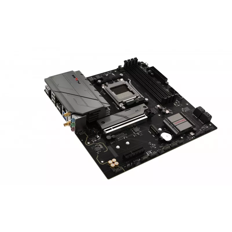 Placa base Sapphire PULSE B850M WIFI — AMD B850 micro ATX, socket AM5, DDR5 hasta 7600 MHz, 4 DIMM, 192 GB, Wi‑Fi 6, 2.5GbE