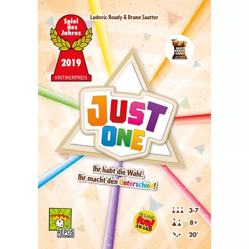 Just One, juego de fiesta juego del año 2019