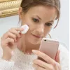 Cepillo de limpieza facial HoMedics FAC-700 con función de análisis, eléctrico, portátil