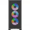 Caja de PC Silentware Core 100 A-RGB negra — modelo CORE100Schwarz, iluminación A-RGB, formato semitorre