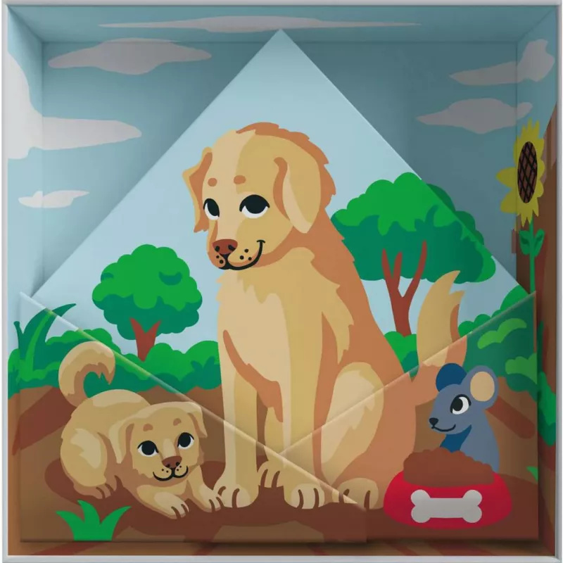 Set de pintura Ravensburger CreArt Do it together - perros, set de pintura conjunto