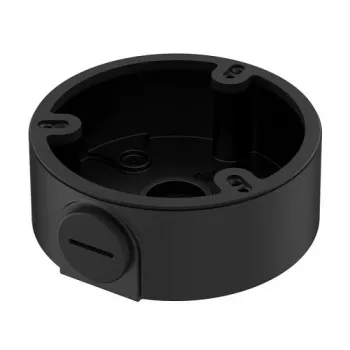 Caja de instalación DAHUA PFA135-B negra IP66 resistente a la intemperie para montaje de cámaras exteriores