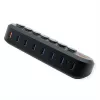 ROLINE Hub USB 3.2 Gen 1, 7 puertos, botones intercambiables, cable de conexión Type-A