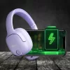 Auriculares MANTA HDP1001PU Rytmo Elegance morado over-ear con cable, modelo HDP1001PU