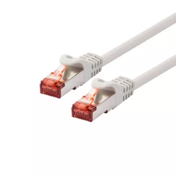 Cable de red LOGON TCF66F250I Cat6a F/UTP (FTP) RJ-45 a RJ-45 25 m Blanco marfil