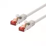 LOGON TCF66F250I cable de red de conexión, Cat6a F/UTP (FTP), 25 m, marfil