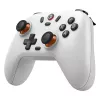 Mando gaming inalámbrico GameSir T4n Lite blanco compatible con Bluetooth, inalámbrico, recargable