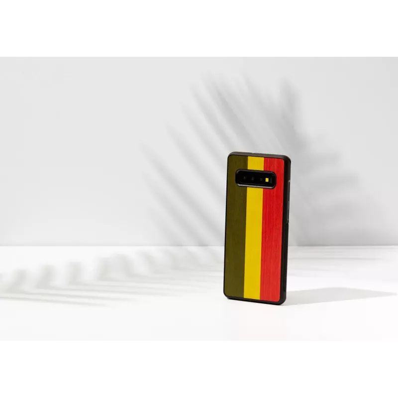 Funda para smartphone Man and Wood para Galaxy S10 Plus — Reggae negro funda protectora