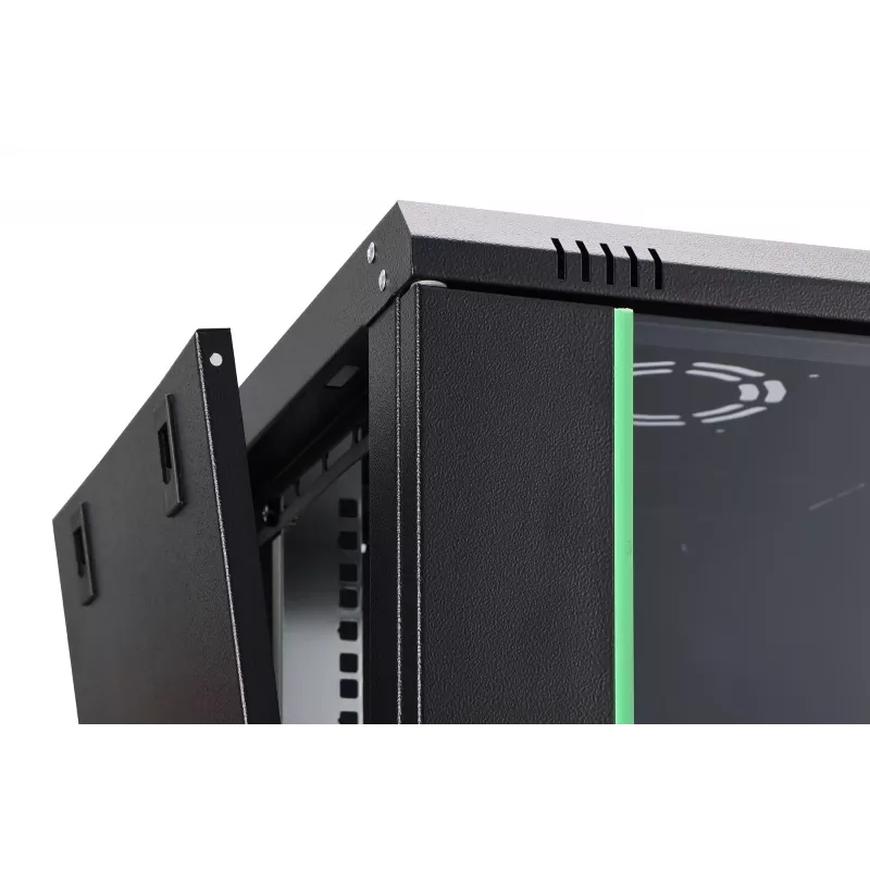 Armario de montaje en pared DIGITUS Dynamic-N 12U, 600x450 mm (AnxP), IP20, cerradura con llave, sin montar