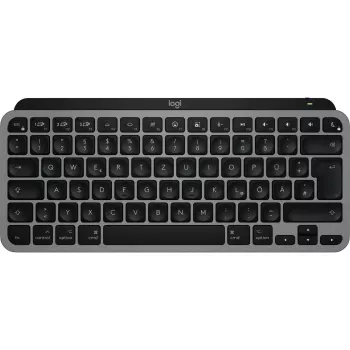 Teclado Logitech MX Keys Mini para Mac QWERTZ alemán negro gris