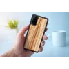 Funda para móvil Man and Wood Galaxy S20 Cappuccino Negro — Funda protectora para Samsung Galaxy S20