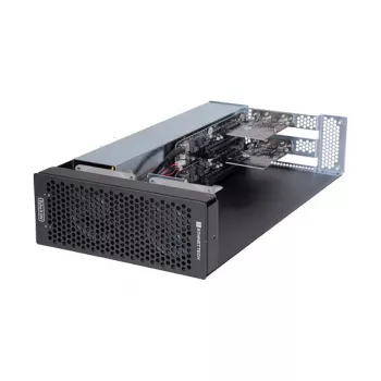 Carcasa de ordenador Sonnet Echo II DV módulo negro acero