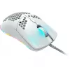 CANYON Puncher GM-11, ratón gaming con 7 botones programables, sensor óptico Pixart 3519, 4 niveles de DPI hasta 4200, 5 millones de clics de vida útil, cable Ultraweave de 1,65 m, patines de PTFE