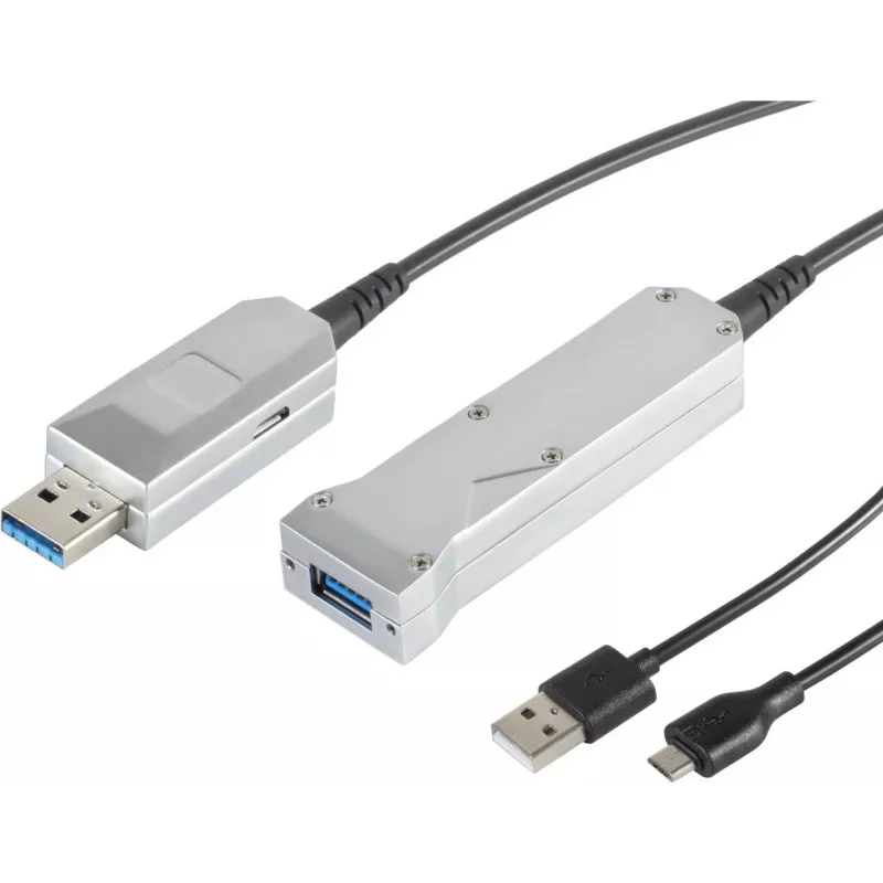 Cable de extensión USB ShiverPeaks 3.0 conector macho A 30-35075 — extensión de datos/alimentación USB-A a USB-A