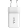 Cargador de pared USB-C 35W 3A Power Delivery 3.0 QC 3.0 blanco
