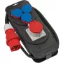 Brennenstuhl 1151600010 - Estándar - Plástico - Negro - Azul - Rojo - 4 salidas AC - 2 m - 400 V
