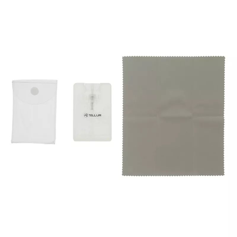 Set de limpieza óptica de superficies Tellur TLL491311 con paño de microfibra y cepillo