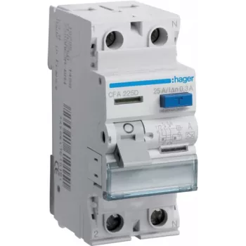 Interruptor automático Hager CFA225D 2 (CFA225D)