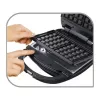 Sandwichera 3 en 1 Tefal SW342D38, negro/acero inoxidable