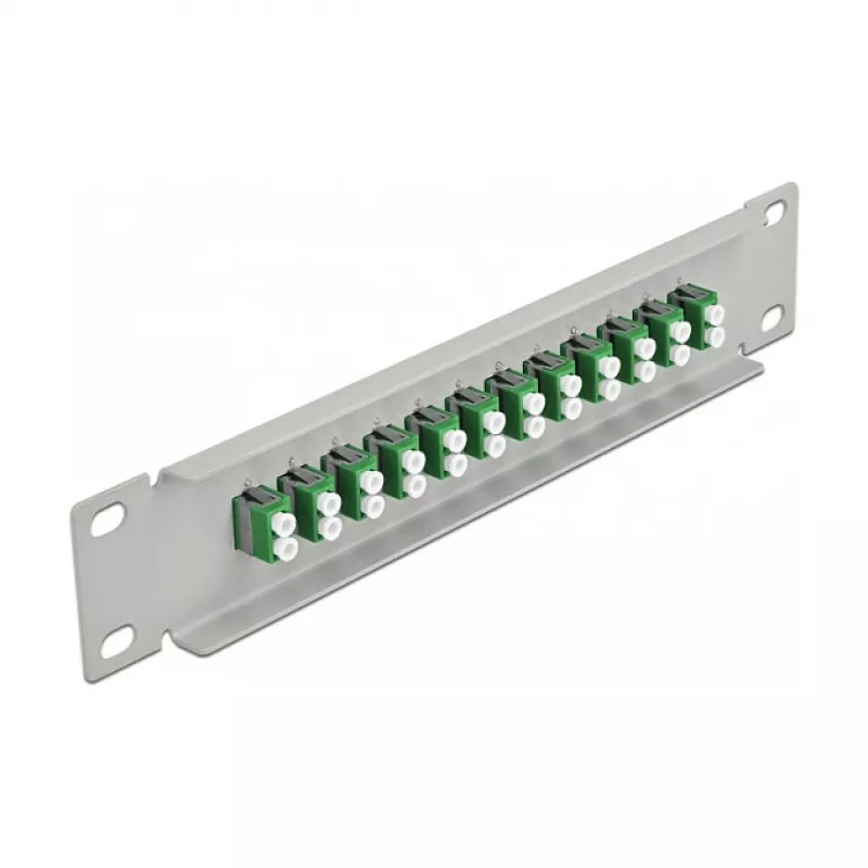 Panel de parcheo de fibra óptica DeLOCK 10