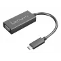 Lenovo 4X90M42956 Adaptador de cable de vídeo VGA (D-Sub) USB Type-C Negro