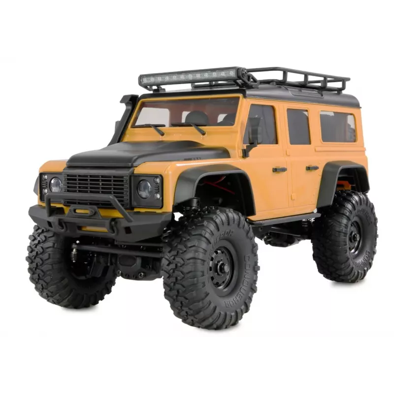 RC Crawler Amewi Mini-D90 4WD 1:16 RTR modelo todoterreno teledirigido, tracción a las cuatro ruedas, escala 1:16