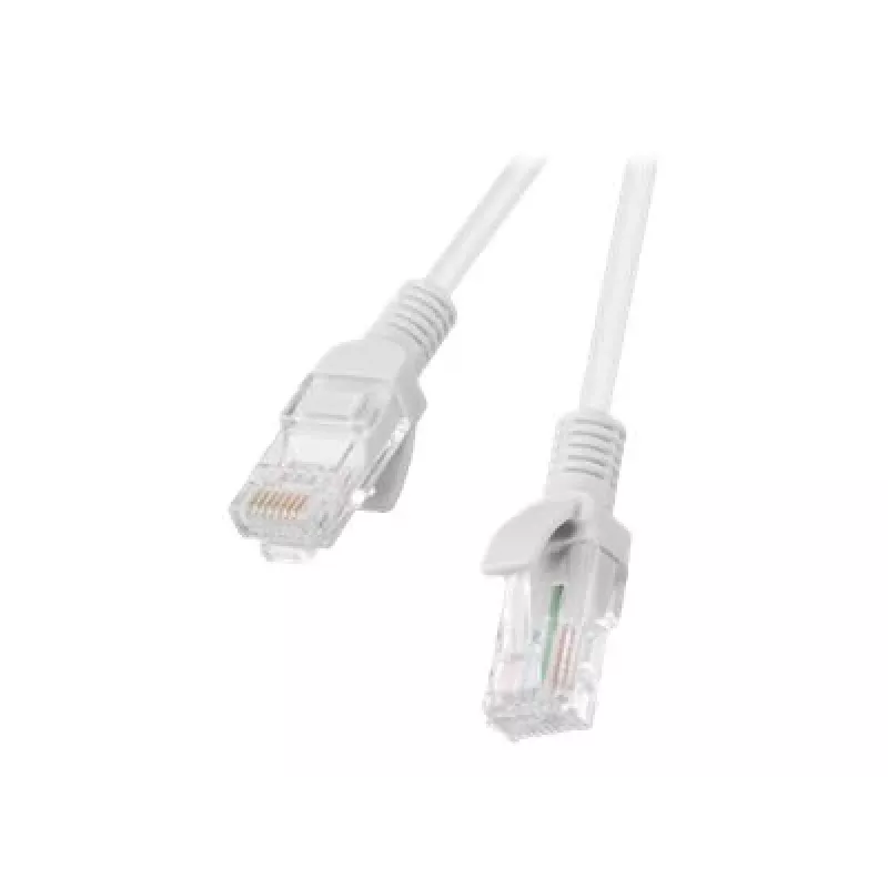 Cable de red LANBERG PCU5-10CC-0150-S Cat5e U/UTP RJ-45 1,5 m gris