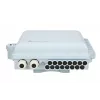 Caja de terminación de fibra óptica Extralink Emma 16 hilos blanca