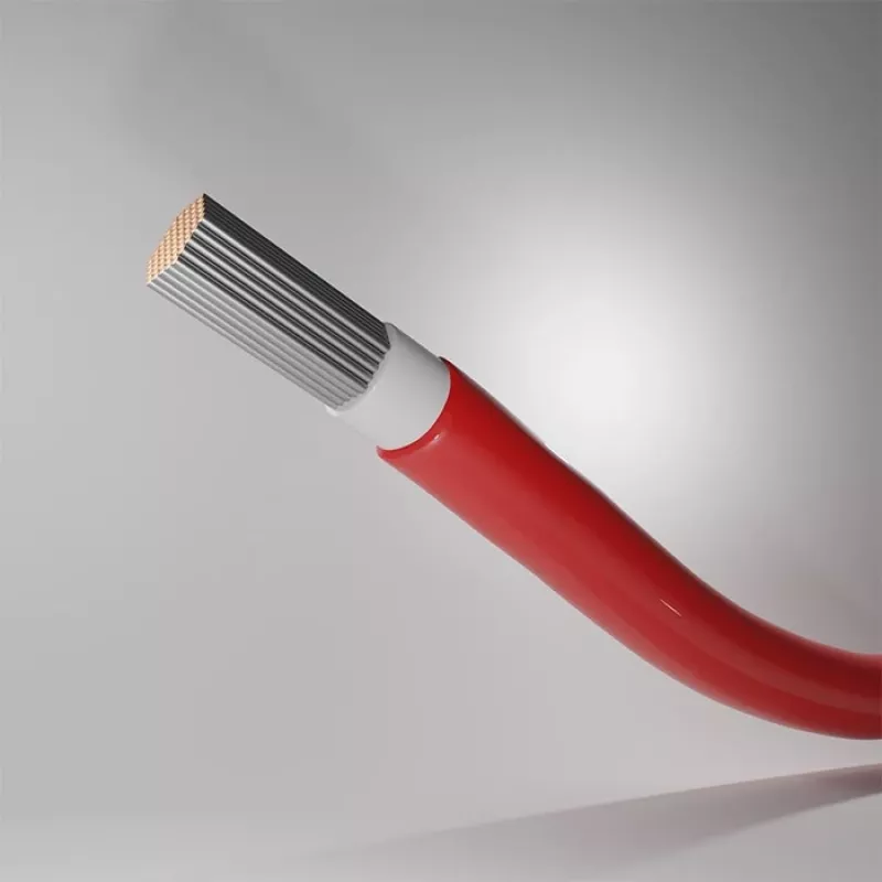Qoltec 53850 cable solar fotovoltaico | 4 mm² | 100 m | rojo