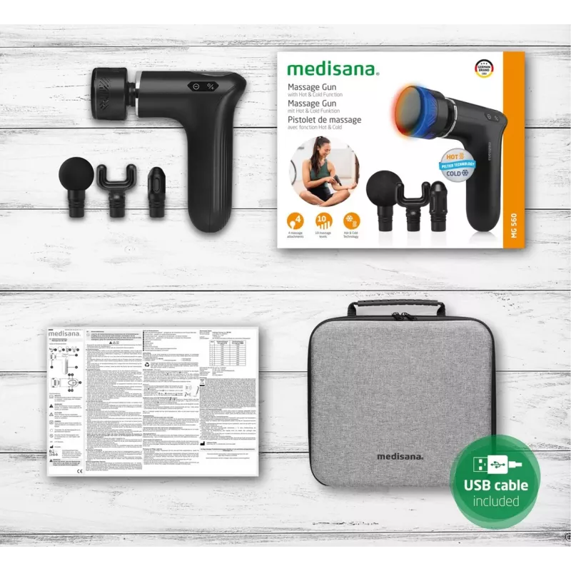 Masajeador de pistola Medisana MG 560 Hot&Cold