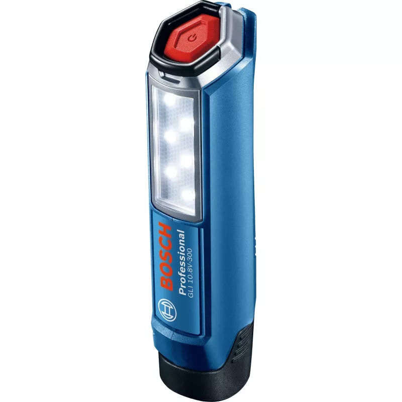 Bosch Professional GLI 12V-300 06014A1000 lámpara de trabajo a batería, 300 lm, azul (sin batería ni cargador)