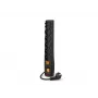 ACAR P7 Regleta 1,5 m 7 tomas AC interior negro