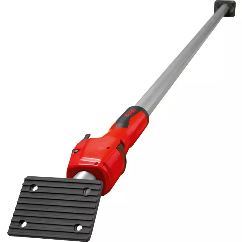 Puntal para pladur Bessey STE300 con pie de trípode regulable en altura, negro/rojo/plata