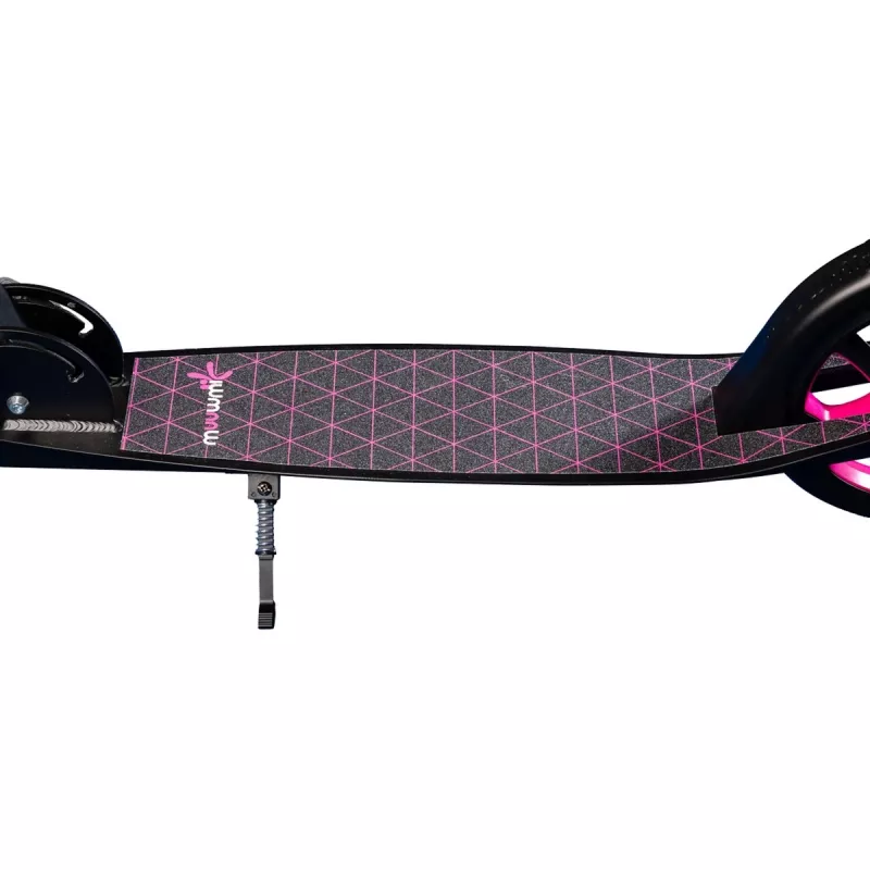 Patinete de aluminio Pro 215 mm (negro/rosa)