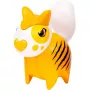 Ravensburger BRIO Tulip, figura de juego, motivo Flora, edad recomendada 3+, blanco y amarillo