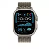 Correa Apple 49mm Natural Titanium Milanese Loop Medium Titanium