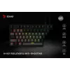 Teclado mecánico RGB Tempest X2 Outemu Red Savio Savgk-tempest X2 Red